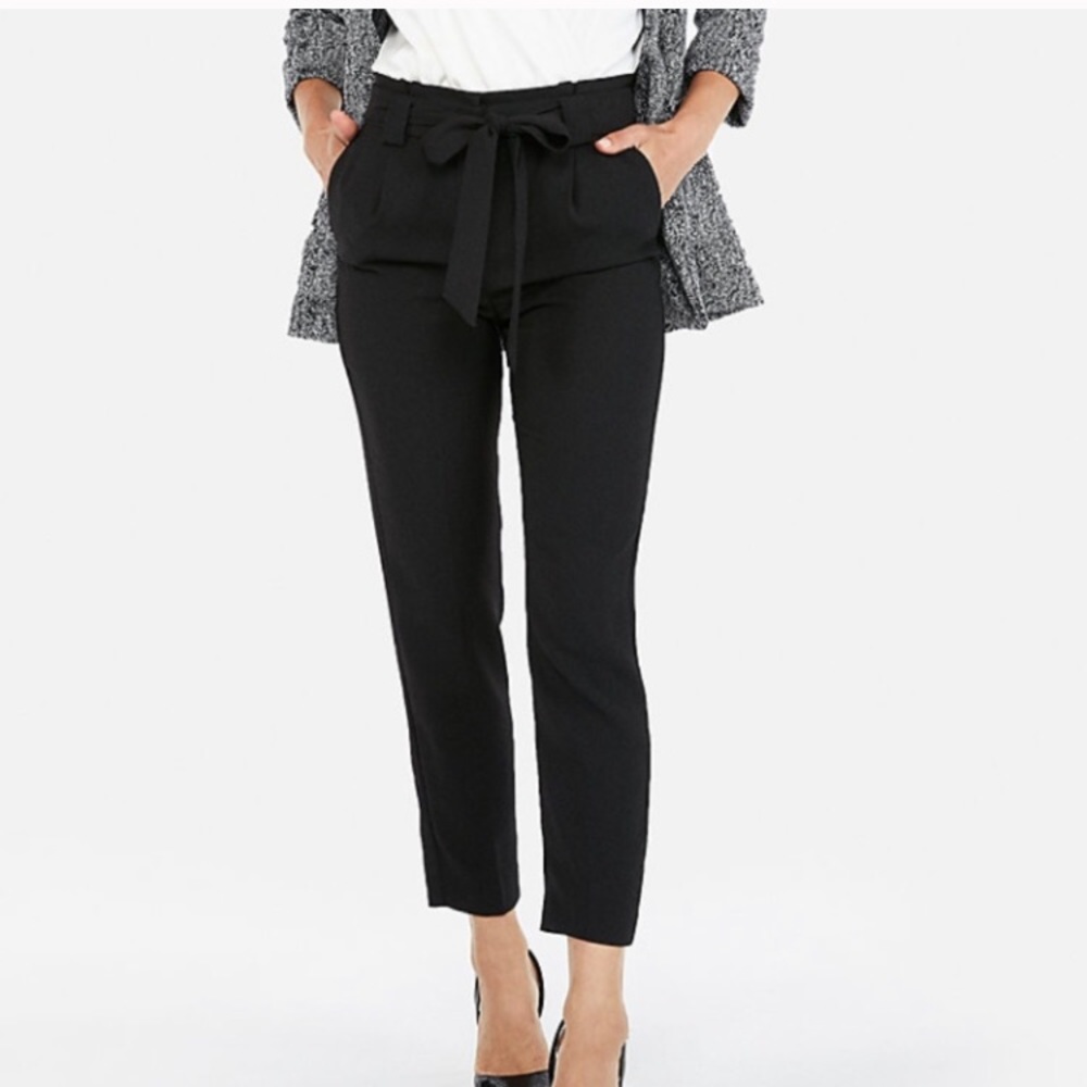 NWT Express High-wasted ankle pants *WITHOUT Sash*